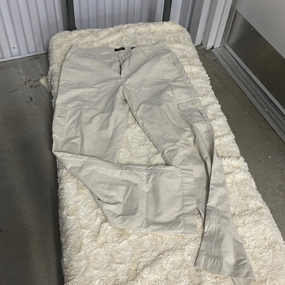 Tan utility pants
